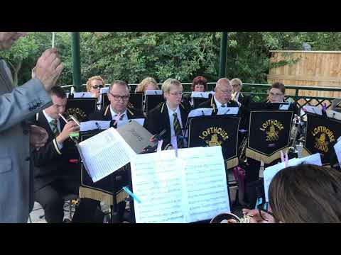 Lofthouse 2000 Brass Band Wetherby Bandstand 23rd Sept 2018 Northern Landscapes