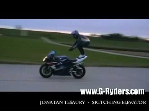 G-Ryders - Amazing Trick - Skitching Elevator - Jonatan Tesaury - Stunt Team Switzerland