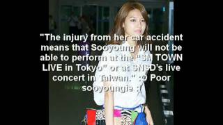 Sooyoung was on a Car Accident!