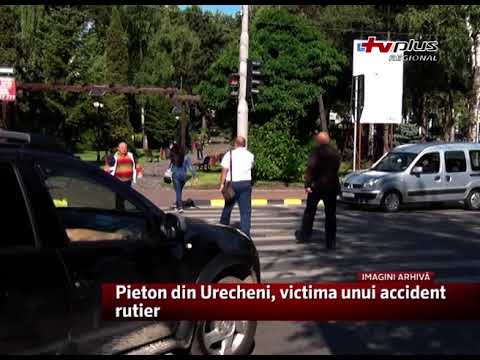 Pieton din Urecheni victima unui accident rutier