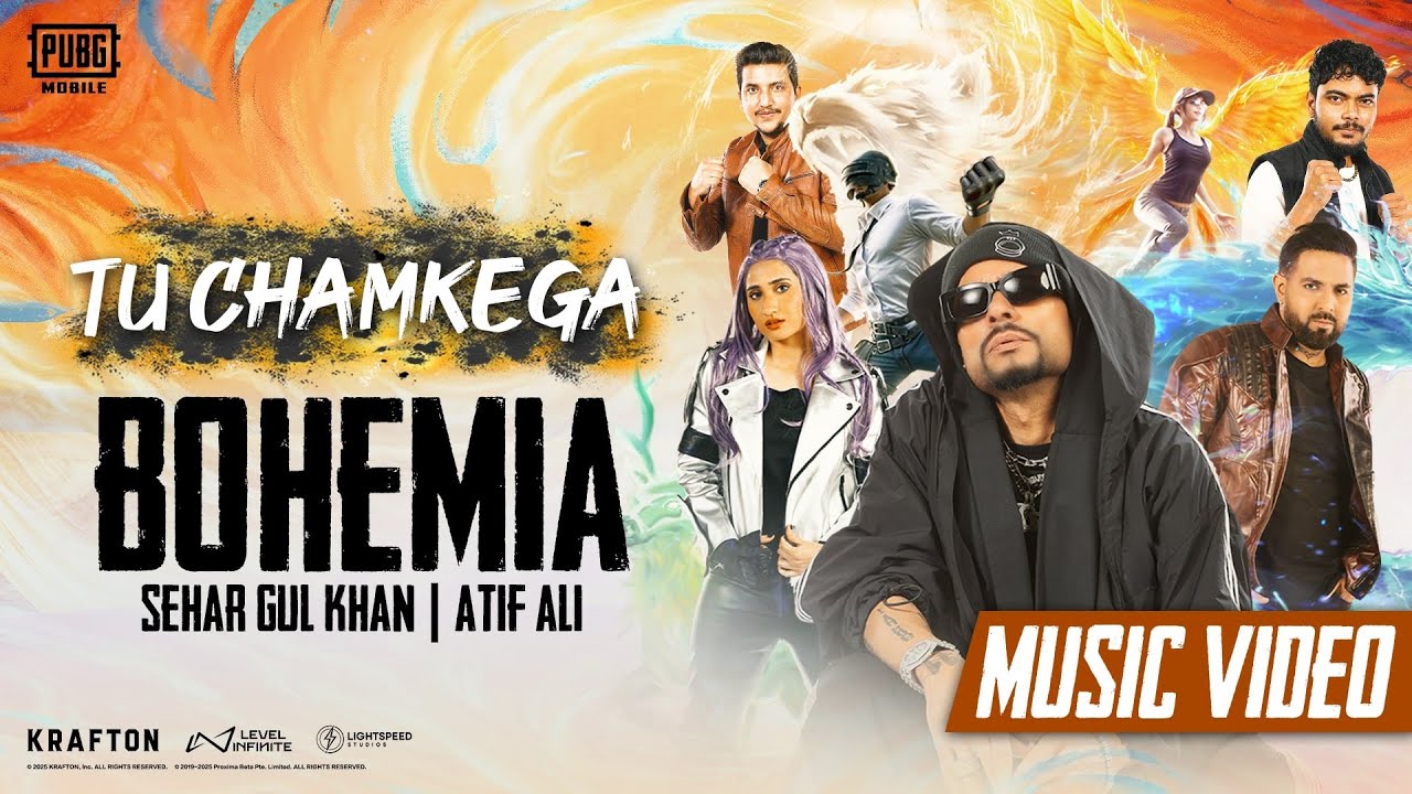 Tu Chamkega Lyrics | Bohemia, Sehar Gul Khan