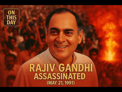 On This Day: Rajiv Gandhi Assassinated – A Nation in Shock (May 21, 1991)