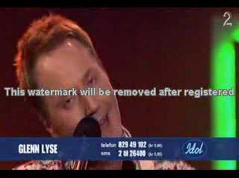 Idol Norge 2007 - Glenn Lyse Semi Final