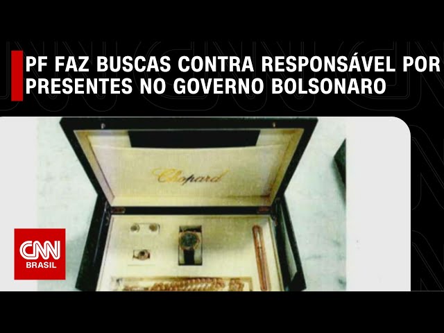 PF faz buscas contra ex-funcionário responsável por presentes no governo Bolsonaro | CNN NOVO DIA
