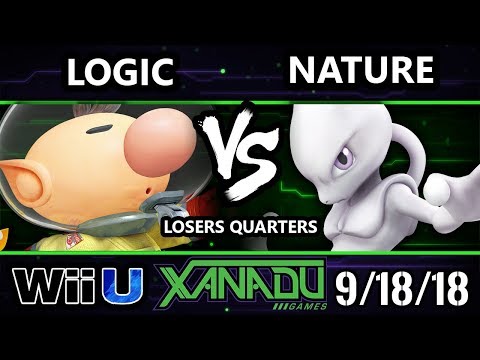 S@X 268 Smash 4 -  Nature (Mewtwo) Vs.  Logic (Olimar, Mewtwo) Wii U Losers Quarters