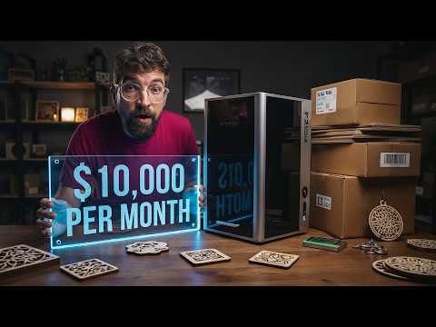 How to ACTUALLY Make $10K/Month With Your Laser (w/ xTool F2 Ultra)