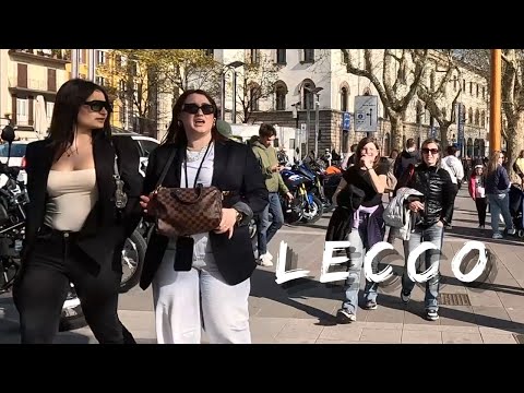 ☀️ Walk with Me in Sunny Lecco | Lake Como Walking Tour 🌊🇮🇹
