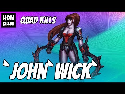 HoN The Dark Lady Gameplay - `John`Wick` - Diamond I