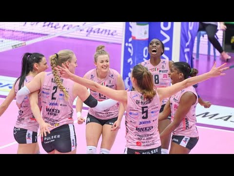 Vero Volley MONZA Vs Imoco Volley CONEGLIANO | CEV Champions League Quarter-Finals 2022 Live Updates