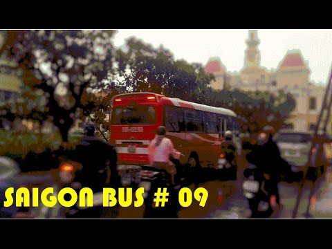 Wheels On The Bus Go Round and Round | Saigon Bus No 09|  the wheels on the Vehicles by HT BabyTV Video