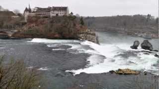 preview picture of video 'Rheinfall, Rhine Falls, Chutes du rhin, Salto del Rin'