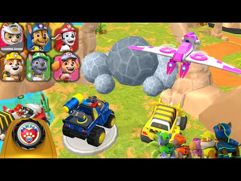 😲👉PAW Patrol Rescue World 🐲🦖 New Character - Dion Rubble with Skye