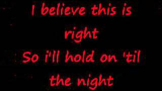 Greyson Chance-Hold on &#39;til the night- Lyrics