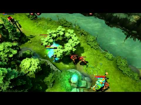 DotA 2 Bloodseeker vs Spirit Breaker