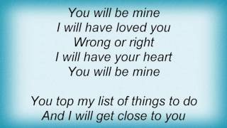 Faith Hill - You Will Be Mine Lyrics
