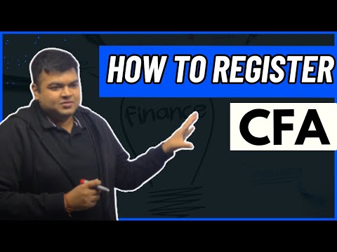CFA | Registering with the CFA Institute