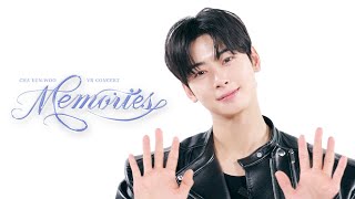 CHA EUN-WOO VR CONCERT : MEMORIESㅣTeaser