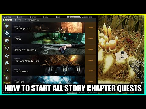 HOW to Start EVERY STORY CHAPTER Quests