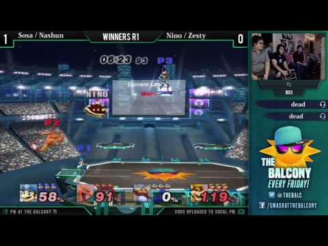 PM @ the Balcony 71 - DUBS Winners Quarters ft. TB|Zesty & Nino VS Nashun VS R3|Sosa