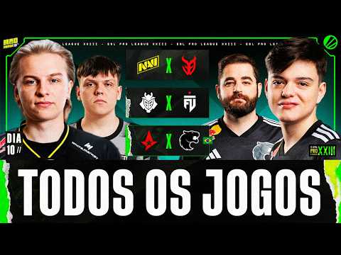 ESL PRO LEAGUE SEASON 23 STAGE 2 (DIA 05) - TODOS OS JOGOS - COMPLETO