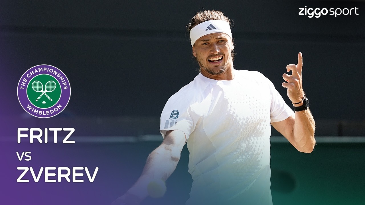 HEERLIJKE STRIJD TUSSEN TWEE TOPTENNISSERS! 🔥🔥 | Fritz vs Zverev | Wimbledon 2026