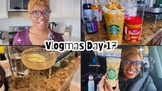 VLOGMAS DAY 17 | Iced Cookie Butter Latte | 12 Days of Bartesian | First Time Trying Dutch Bros