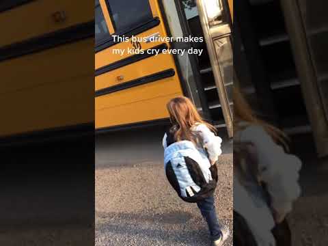 Mean Karen yells at kids on the School Bus by making them cry