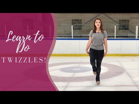 How To Do Twizzles in Figure Skates - Ice Dancing Twizzles