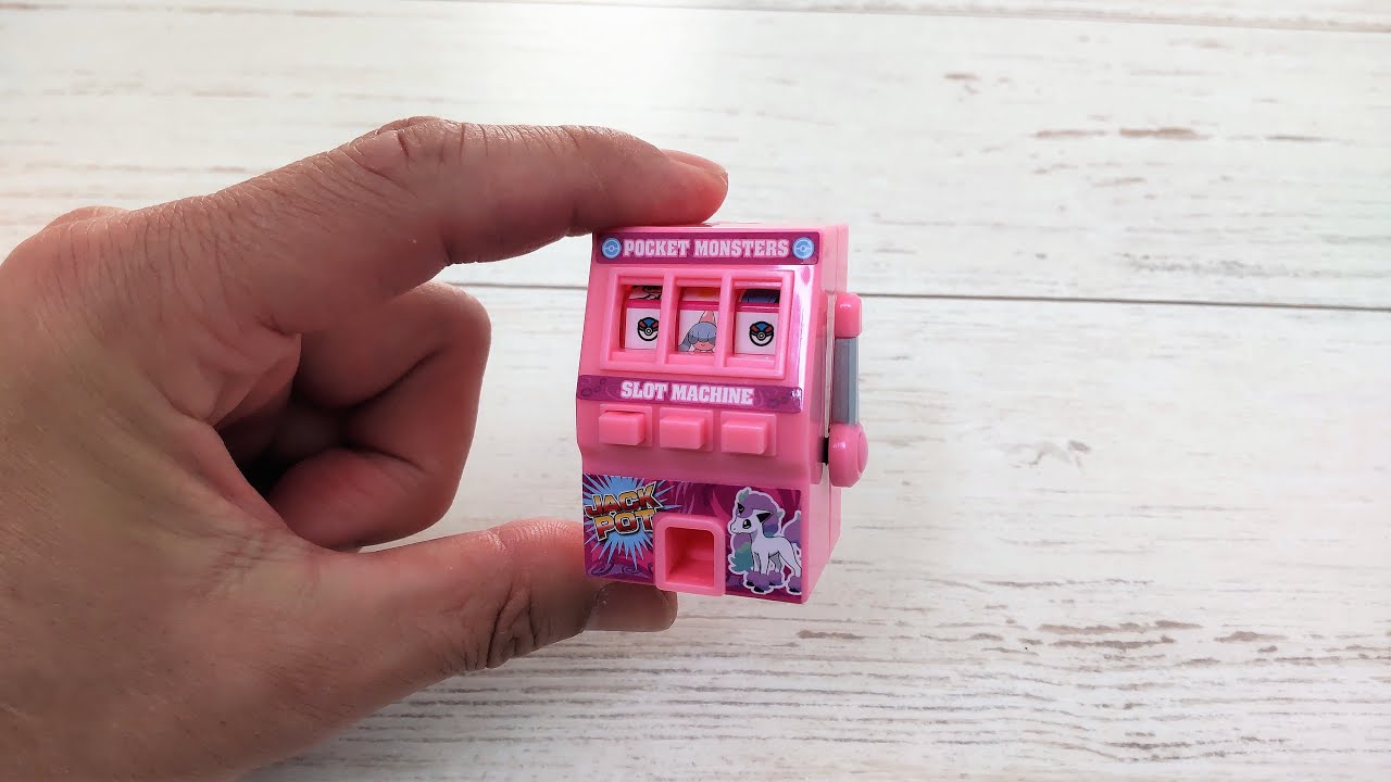 Pokémon！Smallest Slot Machine｜200 yen GACHAPON Capsule toy in japan