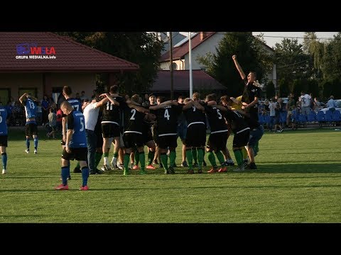 KOLEJARZ KNAPY - STRZELEC DĄBROWICA 1:3 (1:0) - FRAGMENTY MECZU I KOMENTARZE TRENERÓW