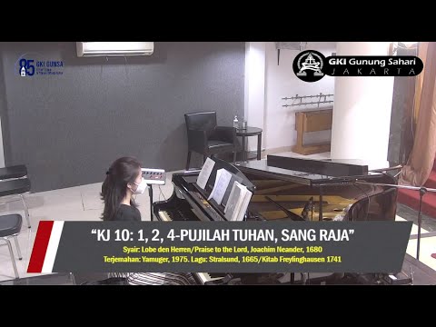 KU 26 Mei | KJ 10 | Pujilah Tuhan, Sang Raja