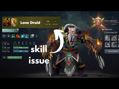 Lone Druid in 7.40: Nerf or Buff & How to Play