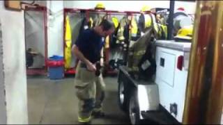 Late night 911 call at the Ada Fire Department