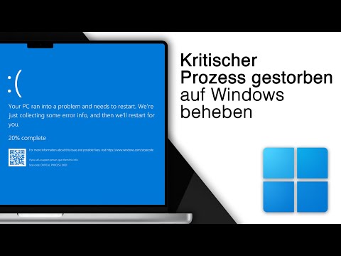 Bluescreen Fehler "Critical Process Dies" in Windows 10/11 beheben! [2024]