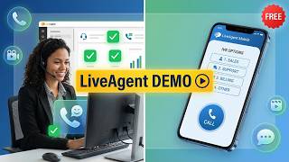 LiveAgent Call Center Software: Complete Demo + IVR Routing, Call Recording & Unlimited Device Setup