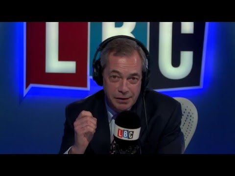 Nigel Farage Hosts LBC Show