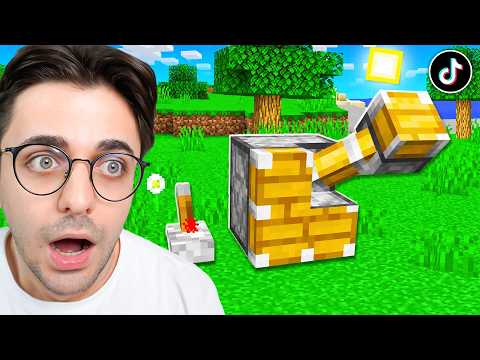 MİNECRAFT'TA YASAKLI TİKTOK HİLELERİNİ TEST ETTİM !