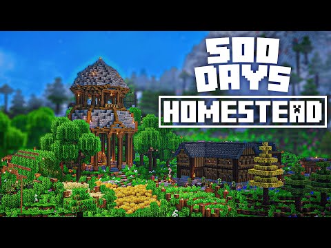 I Spent 500 Days Building a Cozy Homestead [FULL MOVIE]