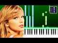 Taylor Swift - ivy (Piano Tutorial Easy)
