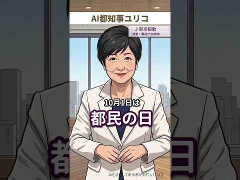 10月1日は都民の日です【AI都知事ユリコ】