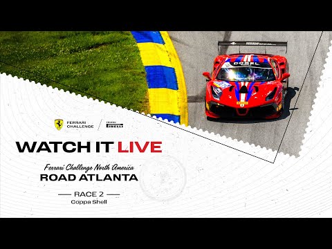 Ferrari Challenge North America Coppa Shell&AM – Road Atlanta, Race 2