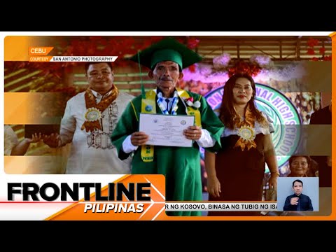Never too late to graduate! Seniors, nagtapos ng SHS Frontline Pilipinas