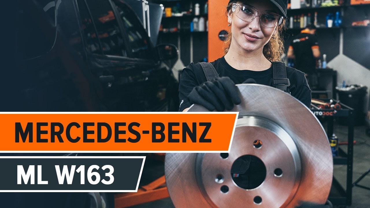 Anleitung: Mercedes ML W163 Bremsscheiben hinten wechseln