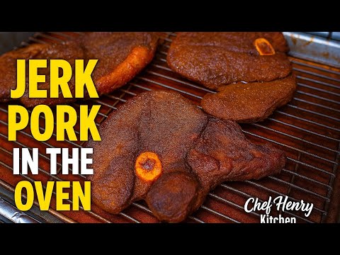 How To make JAMAICAN JERK PORK IN THE OVEN