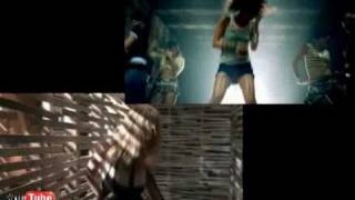 me against the music - britney ft madonna / Glee cast - comparison HD
