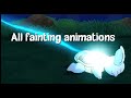 All Pokemon Fainting Animations Gen I Gen VII