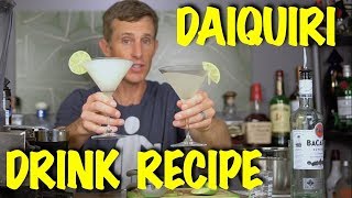 How to Make The Daiquiri Drink Recipe - Bartending 101