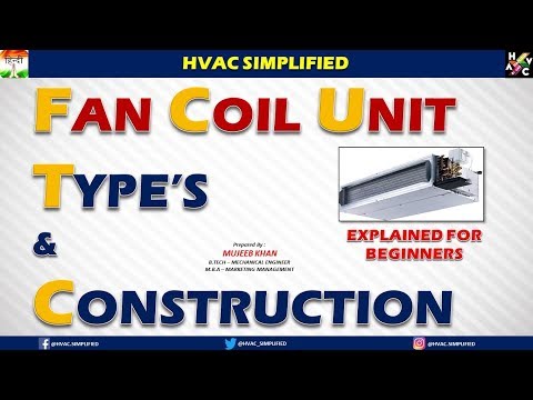 Fan coil unit-fcu types & construction explained of beginner...