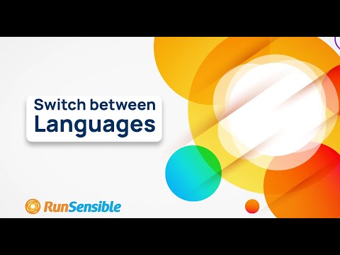 How to switch between languages
