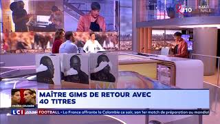 "Ceinture noire" Nouvel album Maître Gims (La Matinale LCI)